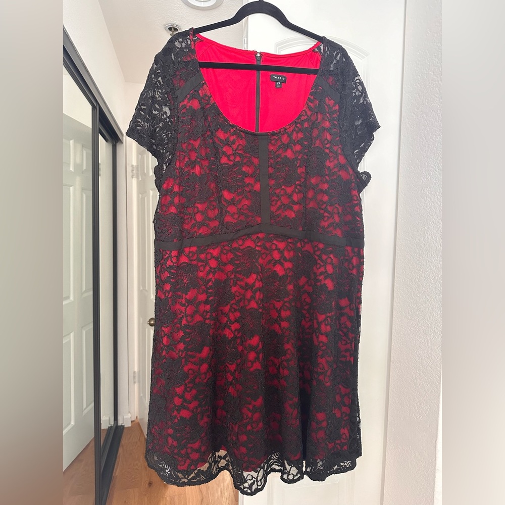 Torrid Lace Dress Size 24 Perfect Condition